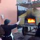 Preparazione del forno per la cottura del pane