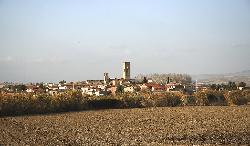 Villamar veduta panoramica del paese