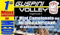 Locandina 1° Mini Campionato del Medio Campidano di Pallavolo femminile