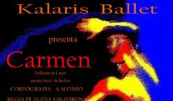 Manifesto - Kalaris Ballet presenta “CARMEN” balletto drammatico in 1 atto