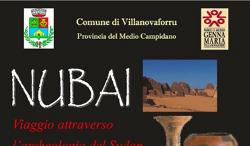 Locandina Mostra temporanea “Nùbai. Viaggio attraverso l'archeologia del Sudan”