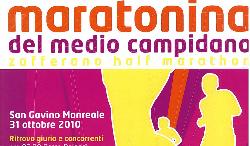 locandina V Edizione della “Zafferano half marathon-Maratonina del Medio Campidano”