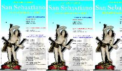 locandina Festeggiamenti in onore di San Sebastiano