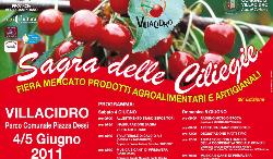 locandina 39.a "Sagra delle ciliegie" - Fiera Mercato Prodotti Agroalimentari e Artigianali