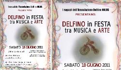 locandina “Delfino in Festa tra Musica e Arte”