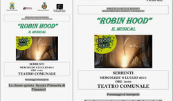 locandina Robin Hood, il Musical