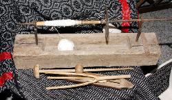 antico mestiere - macchinario per la tessitura lana