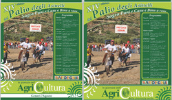 locandina Agricultura 2011: a Genuri per il Palio degli Asinelli e la Sagra Pani, casu e binu a rasu