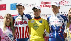Il ventunenne sardo Fabio Aru (Palazzago) ha vinto la 48ma edizione del Giro Ciclistico della Valle d'Aosta (Foto: Villacidro.info)