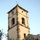 Der Glockenturm der Pfarrkirche  San Giorgio