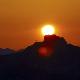 Tramonto sul nuraghe Melas