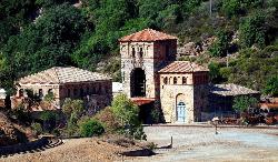 Der San Giovanni Schacht in der Piccalina Bergbaustätte in Montevecchio