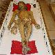 A wooden Christ of 1600 inside the church of Sant’Anastasia